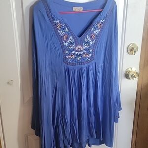 Women's OneWorld Plus Size Floral Blouse